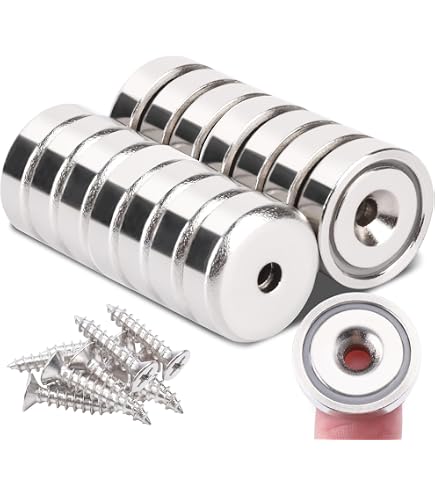 N42 Neodym-Magnet – 20mm X 10mm, Starke 12,1kg Zugkraft – Ideal Für Basteln, Modellbau & Co.