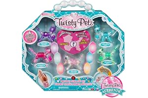Twisty Petz Seria 3, klejnoty – zestaw 6 sztuk – zestaw 2 w – 1 bransoletka – zestaw prezentowy, dla dzieci od 4 roku życia