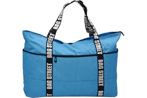 J JONES JENNIFER JONES Bolso de lona XXL para la compra