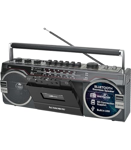 Panasonic RX-D55GC-K Boombox - High Power Portable Stereo AM/ FM