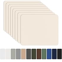 Patchs autocollants en nylon, OAZ 8 pièces 20x15cm Patch de réparation imperméable autocollant, patch en nylon autocollant Beige, pour tentes, doudoune, sac de couchage, sac à main
