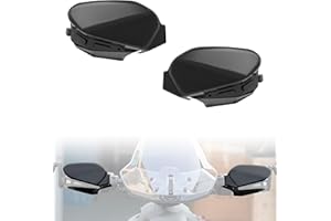 SAUTVS Black Handguards Protector Wind Deflector for Can Am Ryker, Plastic Hand Guards Air Deflector Kit for Can-Am Ryker 600 900 Sport Rally Edition All Models Accessories (2PCS, Replace #219400894)