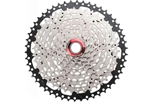 Bolany Pignone per ruota libera a cassetta, 11-32T 11-36T 11-40T 11-42T 11-46T 11-50T 11-52T, ampio intervallo di rapporto, velocità 8-9-10-11-12, 10 velocità 11-42T