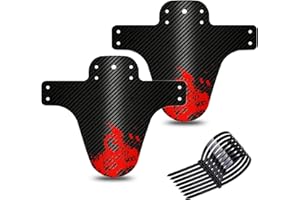 hksod Garde-Boue pour VTT de 26 à 29 Pouces Mudguard VTT Avant et arrière avec Serre-câbles, Garde-Boue pour protéger Contre Les éclaboussures et la saleté