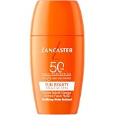Lancaster Sun Beauty Sensitive Skin Tinted Face Fluid SPF50 Face Lotion | SPF50 Color Face Lotion, Sensitive Skin Formula, So