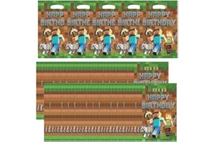 DECPTYTA 50 Piezas Bolsas de Regalo Cumpleaños,Bolsas Cumpleaños Infantil,Chuches Cumpleaños,Bolsitas Cumpleaños Infantiles,Bolsas Regalo Cumpleaños Infantil,Cumpleaños Fiestas Halloween (F)