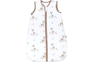 TupTam Baby Schlafsack 2.5 TOG – Warmer Winter Schlafsack Baby, OEKO-TEX, Ärmellos, Atmungsaktive Baumwolle