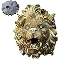 Fountain Water Spout, Resin Water Feature, Sprinkler Wall Fountain, Indoor Outdoor Waterfall, Decorative Wall Fountain, Lion Water Feature, Garden Fountain Spout, Elegant Spout for Fountain