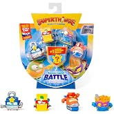 SUPERTHINGS KAZOOM Power Battle - Pack of 5 - Contains 5 SuperThings (Includes 1 Surprise Figure and 1 Silver Captain) Pack 1
