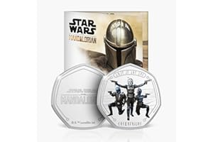 FANTASY CLUB Moneda Oficial de los Mandalorian, The Way of The Mandalore - presentada y numerada en su Blister. Edición Limitada