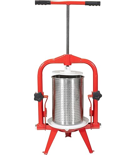 Presse Fruits Hydraulique 3T 22L Acier Inoxydable Vin Légumes Presse Hydraulique 3T 22L Inox - Pour Vin, Fruits, Légumes - Pressage Professionnel Maison Presse Vin Maison