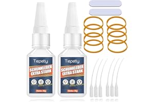 TIEPETLY Schuhkleber Extra Stark Wasserfest, Schuhsohlenkleber, Schuh Kleber für Sneakers, Stiefel, Sandalen, Leder, Handtaschen, High Heels und mehr (60 g)