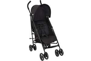 Graco - EZLite™ Passeggino leggero da viaggio, dalla nascita fino a circa 3 anni (0-15 kg), colore Midnight