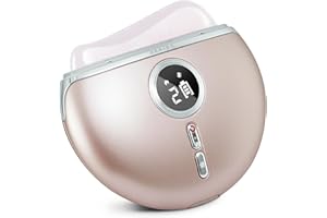 VRAIKO Strumenti Gua Sha per il Viso, Massaggiatore con Calore & Vibrazione, Anti-Invecchiamento, Lifting, Riduzione di Rughe e Gonfiori (Alpenglow)