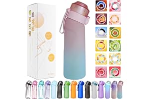FIENZA Air Botella con cápsulas de pods, Air Water Bottle juego de iniciación, Botellas sin BPA cápsulas de sabor perfumadas 0 tazas de azúcar y agua para exteriores