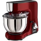 Russell Hobbs Desire 23480-56 Mutfak Robotu, Planet Karıştırma Sistemli, Darbe Fonksiyonu, D&ouml;nebilir Karıştırma Kolu, Kırmızı