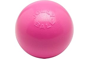 Jolly Pets Bounce-N zabawka dla psa, 20 cm, różowa, przezroczysta