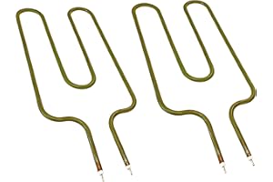 FIRST4SPARES 850W Corto Pin Conector Resistencia Calefacción para Heatstore Noche Radiadores Acumulación (Paquete de 2)