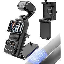 Base Ricarica Per DJI Osmo Pocket 3 - Adattatore In Alluminio Con Vite 1/4'', Carica Mentre Riprendi - Foto 3
