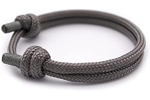 Wind Passion - Pulsera de Cuerda Nautica para Hombre y Mujer | Brazalete Hilo Paracord Trenzada | Pulseras Surf Hechas a Mano perfectamente Ajustables