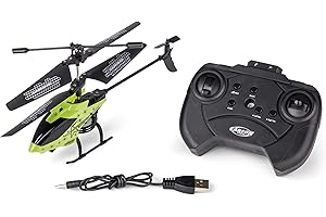 Carson 500507182 Starter Tyrann 230 IR 2Ch RTF Verde - Elicottero RC per Principianti, Giocattolo Telecomandato per Interni