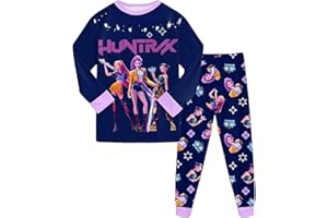 Générique Ensemble 2 Pièces Pyjama pour Filles K-Kpop D-Demon H-Hunter Imprimé Pyjama Huntrix Huntr/X Rumi Mira Zoey Haut Et Pantalon De Pyjamas à Manches Longues