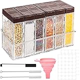 RUIJIE 6 st kakor och campingkryddburkar