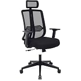 Zeon Office Office Systems // Comford Black Executive Chair Office Desk Chair