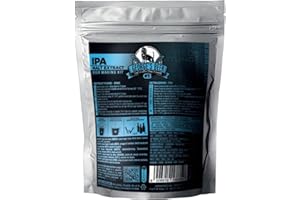 Beer & Wine - Kit de Fermentación de Cerveza George'S 5l - Cerveza Artesanal Casera - Kit de Fermentación de Malta - Kit de Producción de Cerveza - Idea de Regalo (Malta IPA)