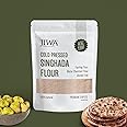 JIWA healthy by nature Cold Pressed Singhada Atta/Flour | Singhara Flour | Fasting Flour | Gluten Free | Grain Free | Water Chestnut Flour | Paniphal Flour | Chakki Ground | 200 Grams