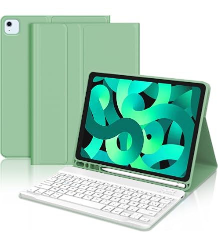 Coque Clavier Bluetooth AZERTY Pour IPad 9.7" - Compatible IPad 6/5, Air 2/1, Pro 9.7, Détachable - 10