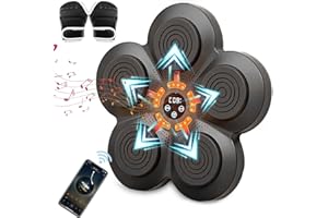 SUNSHINE SMILE Boxeo Pared Musical,Boxeo Musical,Musical Boxing Machine,Dispositivo de Boxeo Electrónico Portátil de Pared en Casa ,Maquina de Boxeo Musical,Música Máquina de Boxeo,Música Boxing Machine