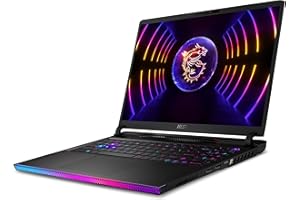 MSI Raider GE68HX 13VF-058ES - Ordenador portátil Gaming 16" QHD+(2560x1600), 240Hz (i7-13700HX, 32GB RAM, 1TB SSD, RTX 4060 8GB, Windows 11 Home Advanced) Black - Teclado QWERTY español