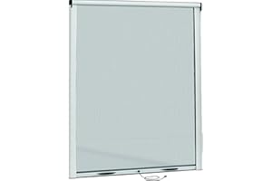 HDCASA Zanzariere A Rullo Per Finestre Scorrevole Verticale Riducibile 9010 Bianco