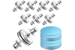 YUXIANLB 16 Stück Magnetische Duschvorhang Seitenclips Magnetische Schnalle Auslaufsichere Schnalle Für Duschvorhang Hält Vorhangfutter An Der Wand Geschlossen Winddichte Stopper Spritzschutzclips