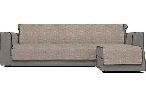 ITALIAN BED LINEN Komfortowy koc na sofę z szezlongu, 190 cm, brązowy