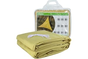Woodside Garden Sun Sail Shade Waterproof Patio Canopy Awning 3.6m x 3.6m x 3.6m Triangle