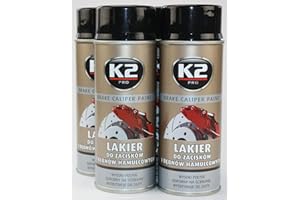 JUANWAN Bremssattellack Lack 4 Dosen SCHWARZ 1,6 Liter Y