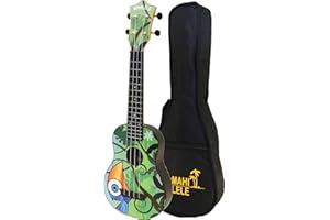 MAHIMAHI Mahilele 3.0 ukulele soprano bluebird con custodia