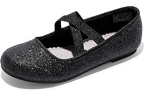 DREAM PAIRS Kids Ballerines Fille Princesse Jolies Chaussures Plates à Paillettes pour Filles Confortable ANGIE-2-NEW-E