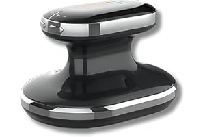 GENZO Dispositivo Radiofrecuencia Corporal - Aparato Masajeador Corporal Profesional - Maquina Anti Flacidez con Estimulación Eléctrica Muscular EMS y Luces LED