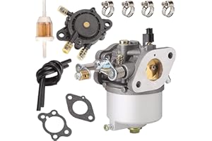 10L0L Golf Cart Carburetor Fuel Pump Kit for EZGO TXT Medalist Marathon 1991-up 4-Cycle with 295cc Engines, Replace OEM 72840-G01 26645-G01 72558-G02 26726-G01 26727-G01 603901 17553