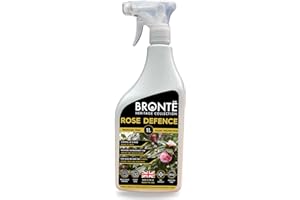 BRONTE HERITAGE COLLECTION Bronte Heritage Rose Disease Defence Spray 1L – Natural, Pesticide-Free Protection for Roses. Promotes Mildew, Rust, Blackspot & Fungal Disease Resistance. Safe for Pets, Bees & Children