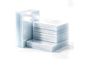 200Pcs Trading Card Sleeves, 66 x 91mm Clear Penny Sleeves, Card Protectors for MTG, TCG, Baseball, Football, Soccer and Standard Size Cards