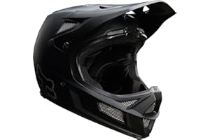 FOX Herren Rampage Comp Helmet Mt Blk Matte, Black/White, S (55/56)