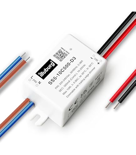 LED transformer dimmable 0-10V Push Button (Pri, Sec) Multi Output