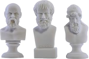Sokrates Aristotle plato grekisk filosofer byst huvud staty skulptur