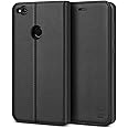 BEZ Cover Huawei P8 Lite 2017, Custodia Compatibile per Huawei P8 Lite 2017 Protettiva Portafoglio in Pelle con Porta Carta d