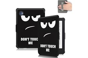 Vakarey Ultra cienka obudowa z automatycznym uśpieniem/budzikiem do Kobo Clara Colour/Kobo Clara 2E/Kobo Clara BW Etui z paskiem na rękę, oko