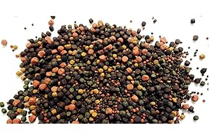 SAHAWA® - 46176 Koifutter 3 -6 mm 5 Sorten Spezialmischung 10 Liter Beutel ,Teichfutter, Fischfutter,Gartenteich (10 Liter Beutel)